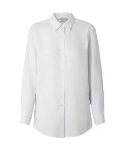 Gabriela Hearst Reyes Linen Shirt In White