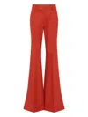 Gabriela Hearst Rhein Flared-leg Trousers In Orange