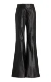 Gabriela Hearst Rhein Linen Flare Pant In Black