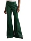 Gabriela Hearst Rhein Pant In Emerald Green In Green