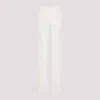 Gabriela Hearst Rhein Tailored Flared Pants In Ivr Ivory