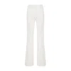 Gabriela Hearst Rhein Tailored Flared Pants In White