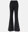 Gabriela Hearst Rhein Wool Wide-leg Pants In Black