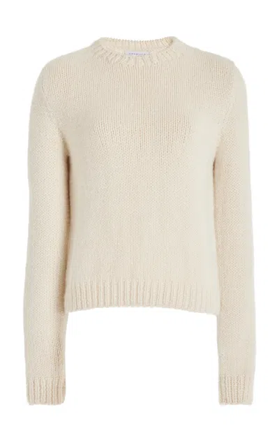 Gabriela Hearst Lawrence Cashmere Sweater In Ivory