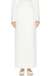 Gabriela Hearst Robbia Wool Pencil Skirt In Ivory