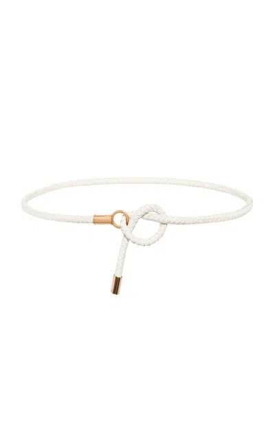 Gabriela Hearst Rope Belt In White