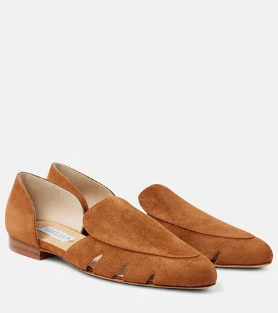 GABRIELA HEARST RORY SUEDE FLATS