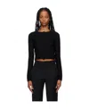 Gabriela Hearst Round-neck And Long-sleeved Sweater In Black