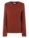 Gabriela Hearst Round-neck Sweater In Brown