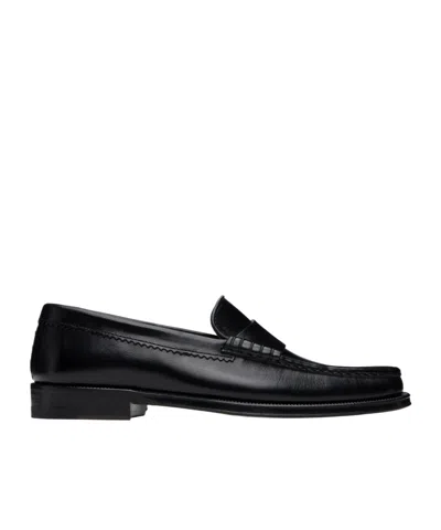 Gabriela Hearst Round Toe Loafers In Black