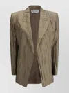 Gabriela Hearst Mairi Crinkled Blazer