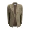 Gabriela Hearst Mairi Crinkled Blazer