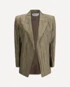 Gabriela Hearst Mairi Crinkled Blazer