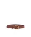 Gabriela Hearst Sam Adjustable Belt In Brown