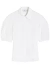 Gabriela Hearst Sansi Linen Blouse In White