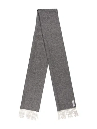 Pre-owned Gabriela Hearst Scarf In Gray