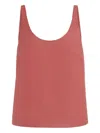 Gabriela Hearst Scoop-neck Sleeveless Top In Pink