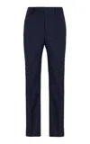 Gabriela Hearst Sebastian Pant In Dark Navy Wool In Dark Navy