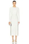 Gabriela Hearst Semaine Dress In Ivory