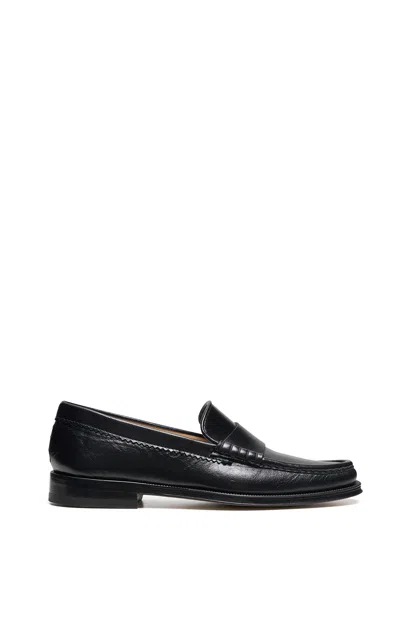 Gabriela Hearst Seren Loafer In Black Leather