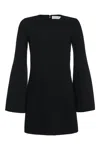 Gabriela Hearst Shandon Tunic In Black Double Face Wool Crepe In Black
