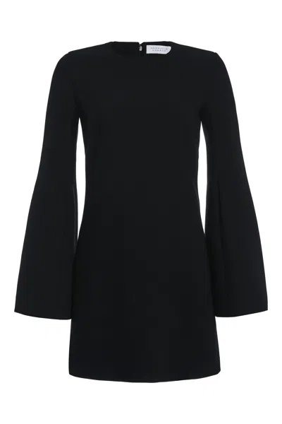 Gabriela Hearst Shandon Tunic In Black Double Face Wool Crepe