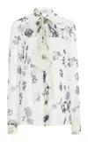 Gabriela Hearst Shildon Silk Top In Ivory