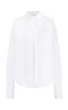 Gabriela Hearst Duff Linen Top In White