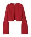 Gabriela Hearst Short Jacket In Red