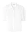 Gabriela Hearst Short-sleeved Shirt In White