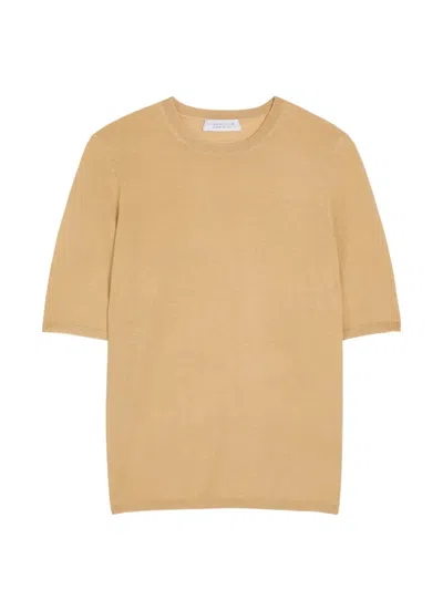 Gabriela Hearst Short-sleeve Crewneck T-shirt In Neutral