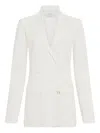 Gabriela Hearst Gavin Blazer In Ivory Sea Island Cotton Corduroy