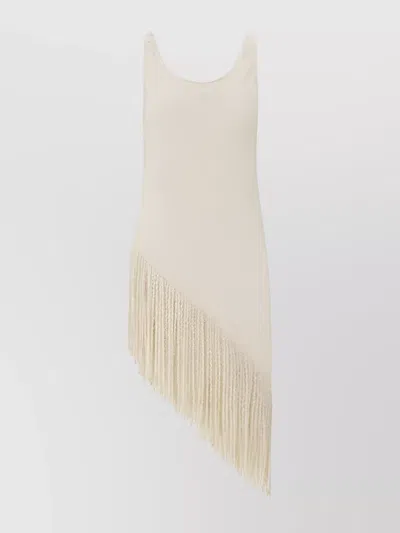 Gabriela Hearst Silk Fringe Detail Top