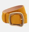 Gabriela Hearst Simone Leather Belt In Brown