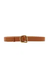 Gabriela Hearst Simone Medium Leather Belt