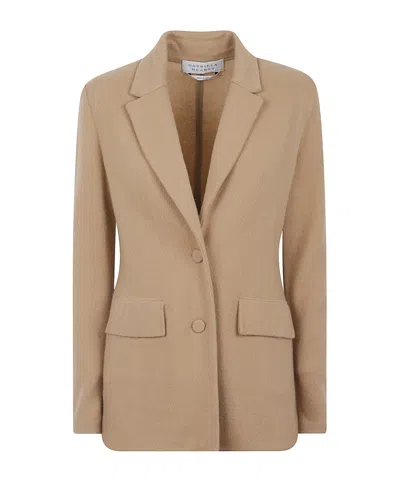Gabriela Hearst Long-sleeved Suit Jacket In Brown