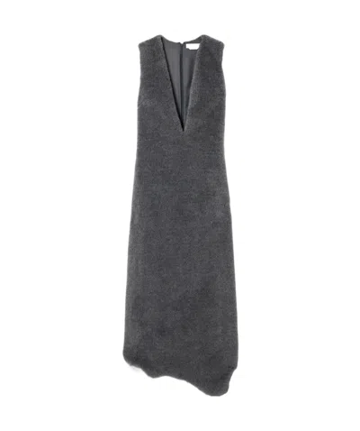 Gabriela Hearst Sleeveless Dress In Gray