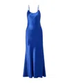 Gabriela Hearst Slip Dress In Blue