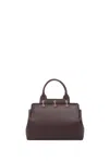 Gabriela Hearst Small Amethyst Bag In Bordeaux Nappa Leather In Burgundy