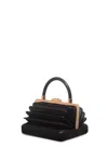 Gabriela Hearst Small Diana Bag In Black Nappa Leather In Black