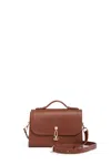 Gabriela Hearst Small Leonora Bag In Cognac Leather In Cognac