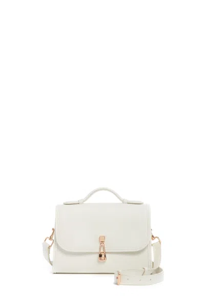 Gabriela Hearst Small Leonora Bag In Ivory Grained Leather