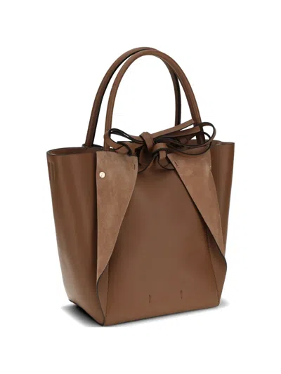 Gabriela Hearst Small Marija Tote Bag In Brown