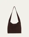 Gabriela Hearst Small Suede Hobo Bag