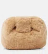 Gabriela Hearst Demi Virgin Wool Clutch Bag In Neutrals