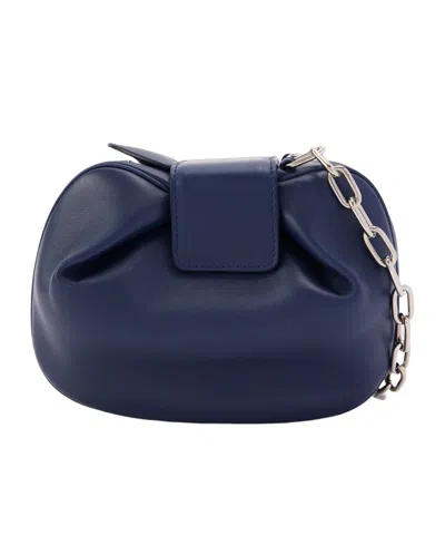 Gabriela Hearst Soft Demi Leather Clutch In Red