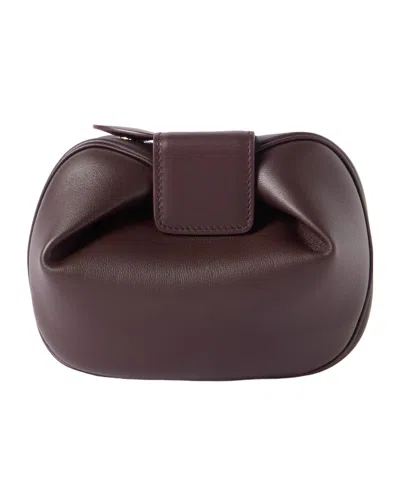 Gabriela Hearst Soft Demi Leather Clutch In Pattern