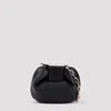 Gabriela Hearst Soft Demi Clutch With Chain In Black Nappa Leather In Blk Black