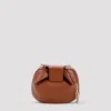 Gabriela Hearst Demi Lamb Leather Clutch Bag In Cgn Cognac