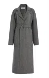 Gabriela Hearst Souza Cashmere Coat In Grey